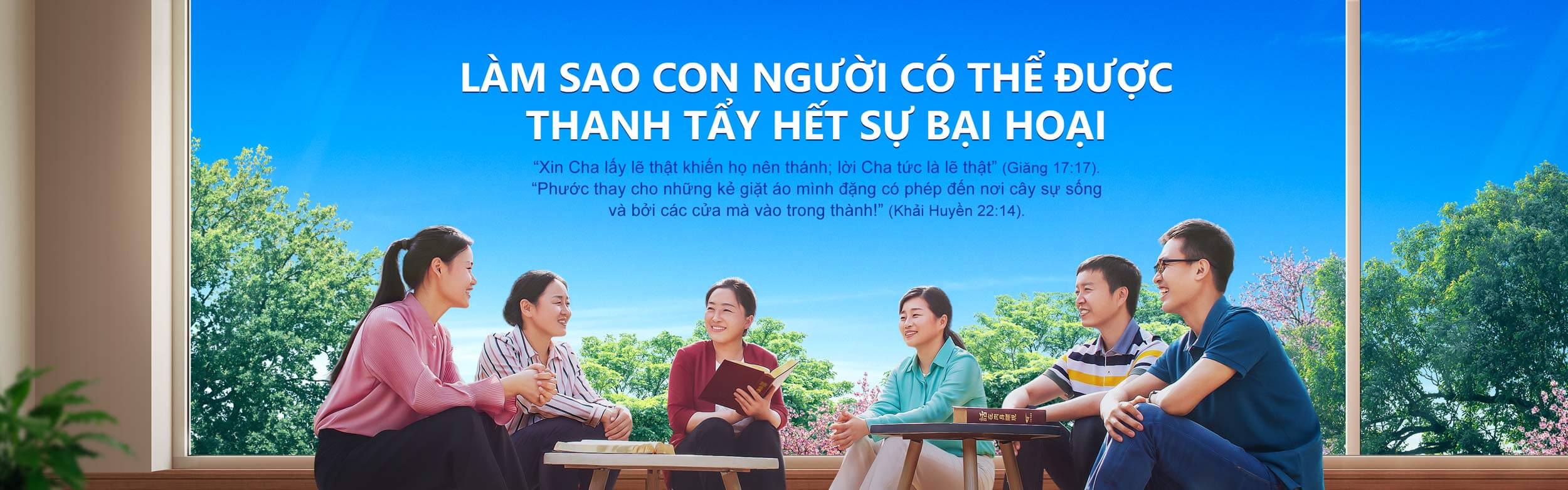 Làm sao con người có thể được thanh tẩy hết sự bại hoại