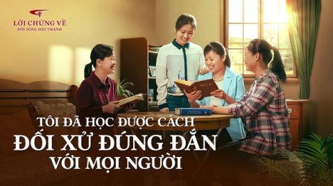 Tôi đã học được cách đối xử đúng đắn với mọi người